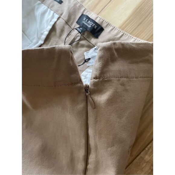 NWT TALBOTS Pants Classic Side Zip 12 - Picture 3 of 8